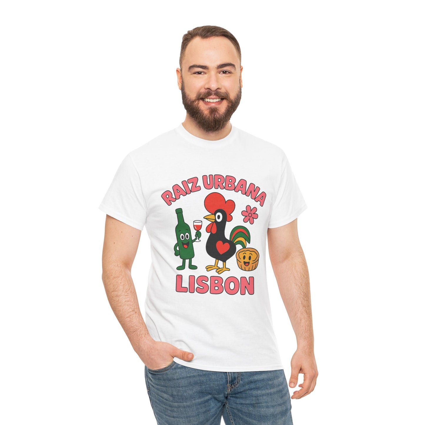 Raiz Urbana Lisbon Tee – Unisex Heavy Cotton