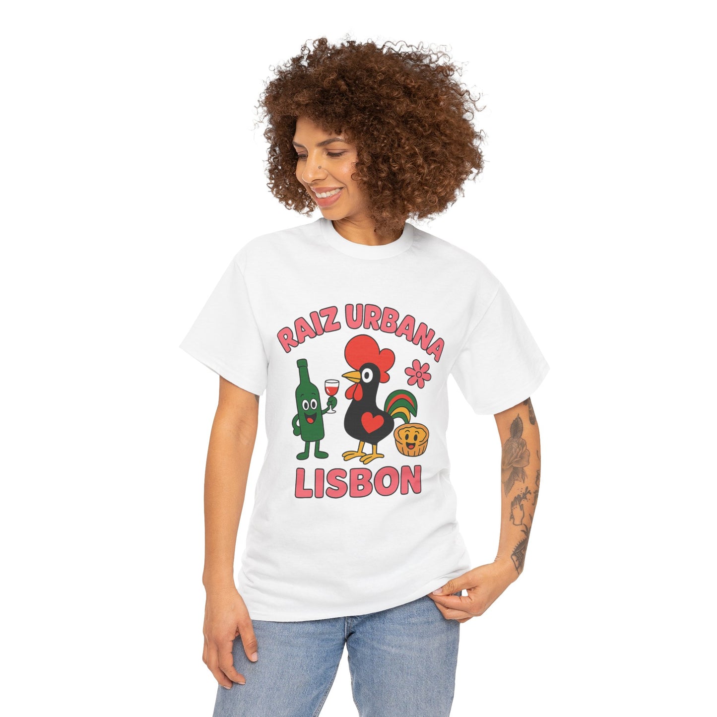 Raiz Urbana Lisbon Tee – Unisex Heavy Cotton