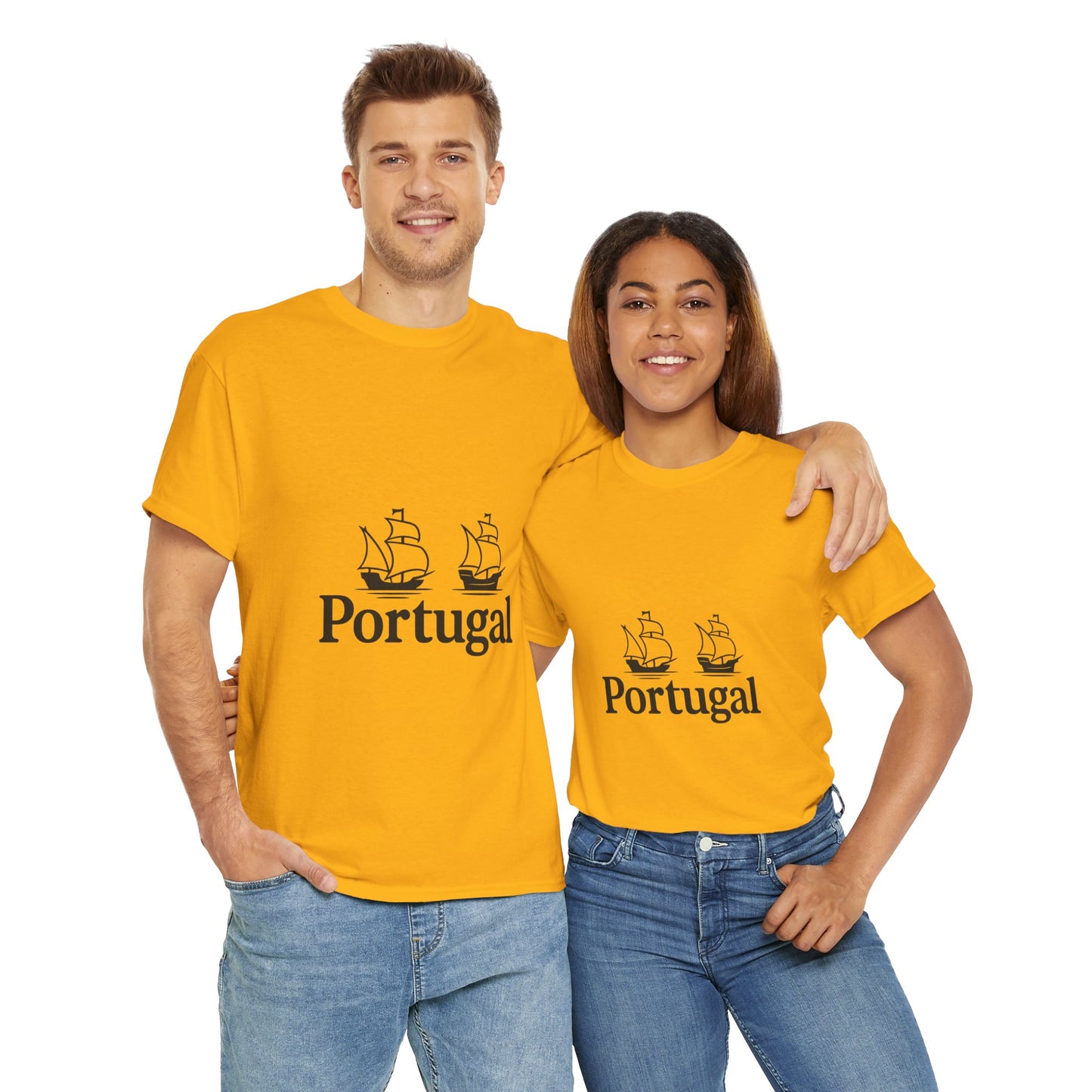 Portuguese Explorers Unisex Heavy Cotton Tee
