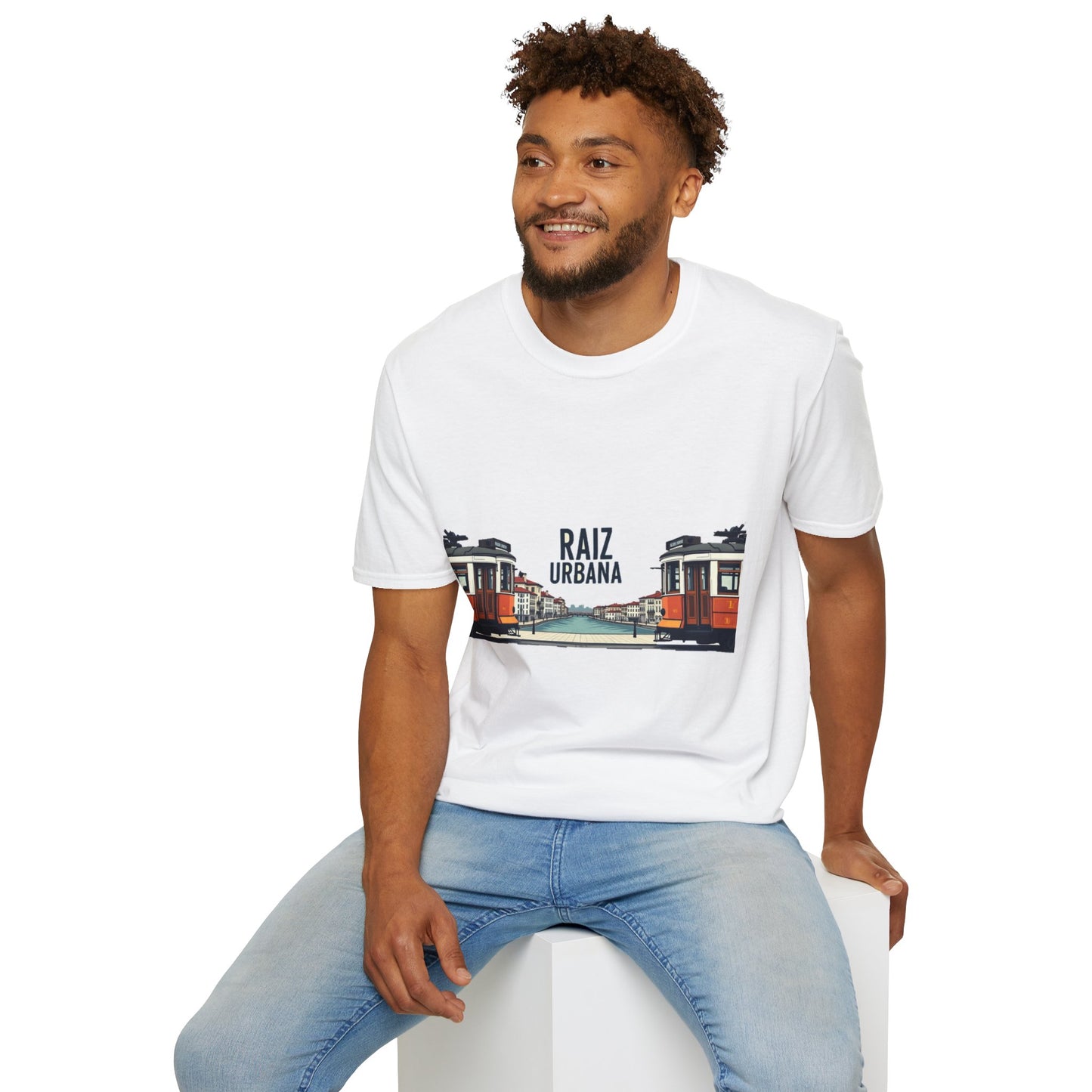 Raiz Urbana Unisex T-Shirt – Lisbon Tram Design | Cultura Portuguesa Collection